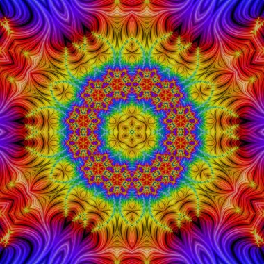 Soyut Bilgisayar Fraktal Tasarımı. Fraktal hiç bitmeyen bir desen. Fraktallar, farklı ölçeklerde kendine benzeyen sonsuz derecede karmaşık kalıplardır. Cep telefonu duvar kağıdı için harika.