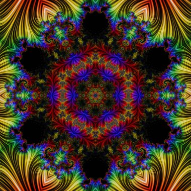 Soyut Bilgisayar Fraktal Tasarımı. Fraktal hiç bitmeyen bir desen. Fraktallar, farklı ölçeklerde kendine benzeyen sonsuz derecede karmaşık kalıplardır. Cep telefonu duvar kağıdı için harika.