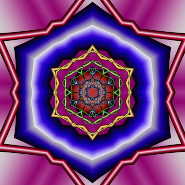 Soyut Bilgisayar Fraktal Tasarımı. Fraktal hiç bitmeyen bir desen. Fraktallar, farklı ölçeklerde kendine benzeyen sonsuz derecede karmaşık kalıplardır. Cep telefonu duvar kağıdı için harika.