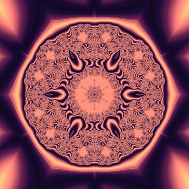 Soyut Bilgisayar Fraktal Tasarımı. Fraktal hiç bitmeyen bir desen. Fraktallar, farklı ölçeklerde kendine benzeyen sonsuz derecede karmaşık kalıplardır. Cep telefonu duvar kağıdı için harika.