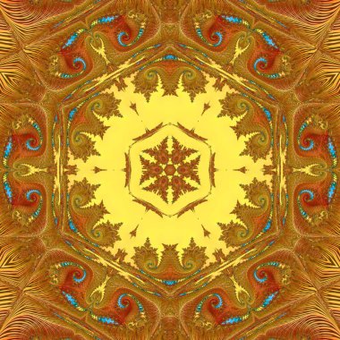 Soyut Bilgisayar Fraktal Tasarımı. Fraktal hiç bitmeyen bir desen. Fraktallar, farklı ölçeklerde kendine benzeyen sonsuz derecede karmaşık kalıplardır. Cep telefonu duvar kağıdı için harika.