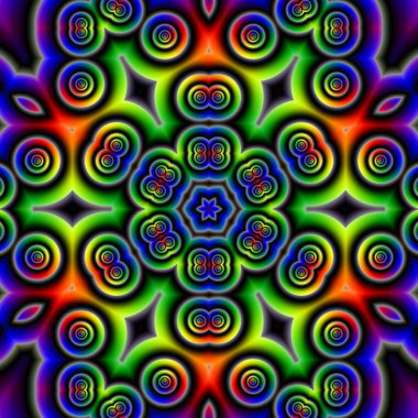 Soyut Bilgisayar Fraktal Tasarımı. Fraktal hiç bitmeyen bir desen. Fraktallar, farklı ölçeklerde kendine benzeyen sonsuz derecede karmaşık kalıplardır. Cep telefonu duvar kağıdı için harika.