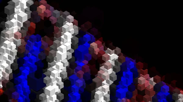 Abstract Computergegenereerd Fractaal Ontwerp Een Fractal Een Nooit Eindigend Patroon — Stockfoto