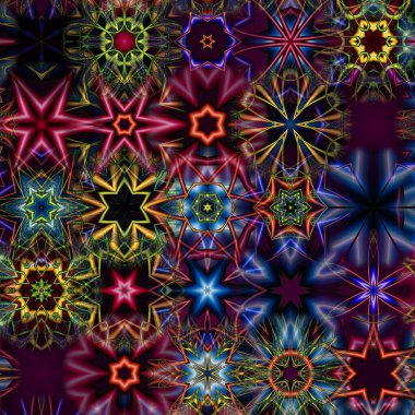 Soyut Bilgisayar Fraktal Tasarımı. Fraktal hiç bitmeyen bir desen. Fraktallar, farklı ölçeklerde kendine benzeyen sonsuz derecede karmaşık kalıplardır. Cep telefonu duvar kağıdı için harika.