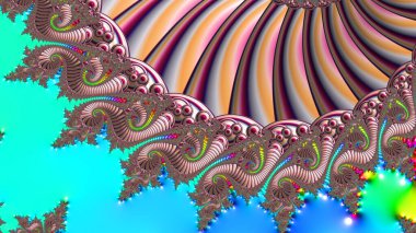 Soyut Bilgisayar Fraktal Tasarımı. Fraktal hiç bitmeyen bir desen. Fraktallar, farklı ölçeklerde kendine benzeyen sonsuz derecede karmaşık kalıplardır. Cep telefonu duvar kağıdı için harika.