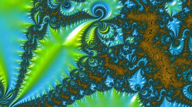 Soyut Bilgisayar Fraktal Tasarımı. Fraktal hiç bitmeyen bir desen. Fraktallar, farklı ölçeklerde kendine benzeyen sonsuz derecede karmaşık kalıplardır. Cep telefonu duvar kağıdı için harika.