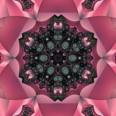 Soyut Bilgisayar Fraktal Tasarımı. Fraktal hiç bitmeyen bir desen. Fraktallar, farklı ölçeklerde kendine benzeyen sonsuz derecede karmaşık kalıplardır. Cep telefonu duvar kağıdı için harika.