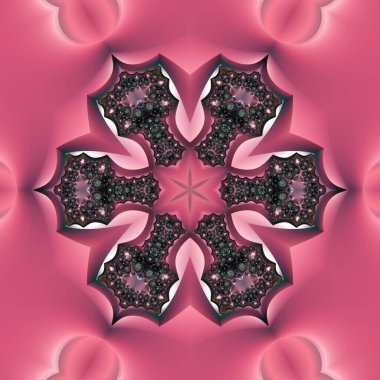 Soyut Bilgisayar Fraktal Tasarımı. Fraktal hiç bitmeyen bir desen. Fraktallar, farklı ölçeklerde kendine benzeyen sonsuz derecede karmaşık kalıplardır. Cep telefonu duvar kağıdı için harika.