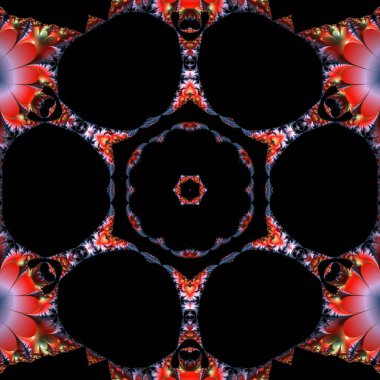 Soyut Bilgisayar Fraktal Tasarımı. Fraktal hiç bitmeyen bir desen. Fraktallar, farklı ölçeklerde kendine benzeyen sonsuz derecede karmaşık kalıplardır. Cep telefonu duvar kağıdı için harika.