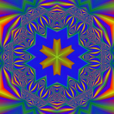 Soyut Bilgisayar Fraktal Tasarımı. Fraktal hiç bitmeyen bir desen. Fraktallar, farklı ölçeklerde kendine benzeyen sonsuz derecede karmaşık kalıplardır. Cep telefonu duvar kağıdı için harika.