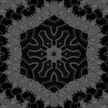 Soyut Bilgisayar Fraktal Tasarımı. Fraktal hiç bitmeyen bir desen. Fraktallar, farklı ölçeklerde kendine benzeyen sonsuz derecede karmaşık kalıplardır. Cep telefonu duvar kağıdı için harika.