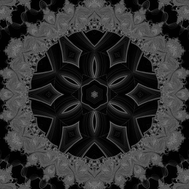 Soyut Bilgisayar Fraktal Tasarımı. Fraktal hiç bitmeyen bir desen. Fraktallar, farklı ölçeklerde kendine benzeyen sonsuz derecede karmaşık kalıplardır. Cep telefonu duvar kağıdı için harika.