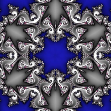 Soyut Bilgisayar Fraktal Tasarımı. Fraktal hiç bitmeyen bir desen. Fraktallar, farklı ölçeklerde kendine benzeyen sonsuz derecede karmaşık kalıplardır. Cep telefonu duvar kağıdı için harika.