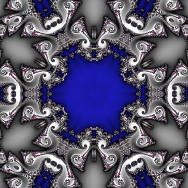 Soyut Bilgisayar Fraktal Tasarımı. Fraktal hiç bitmeyen bir desen. Fraktallar, farklı ölçeklerde kendine benzeyen sonsuz derecede karmaşık kalıplardır. Cep telefonu duvar kağıdı için harika.