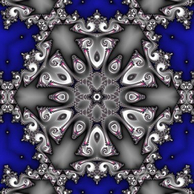 Soyut Bilgisayar Fraktal Tasarımı. Fraktal hiç bitmeyen bir desen. Fraktallar, farklı ölçeklerde kendine benzeyen sonsuz derecede karmaşık kalıplardır. Cep telefonu duvar kağıdı için harika.