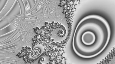 Soyut Bilgisayar Fraktal Tasarımı. Fraktal hiç bitmeyen bir desen. Fraktallar, farklı ölçeklerde kendine benzeyen sonsuz derecede karmaşık kalıplardır. Cep telefonu duvar kağıdı için harika.