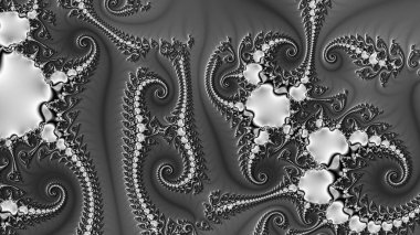 Soyut Bilgisayar Fraktal Tasarımı. Fraktal hiç bitmeyen bir desen. Fraktallar, farklı ölçeklerde kendine benzeyen sonsuz derecede karmaşık kalıplardır. Cep telefonu duvar kağıdı için harika.