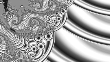 Soyut Bilgisayar Fraktal Tasarımı. Fraktal hiç bitmeyen bir desen. Fraktallar, farklı ölçeklerde kendine benzeyen sonsuz derecede karmaşık kalıplardır. Cep telefonu duvar kağıdı için harika.