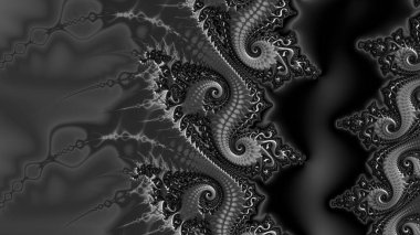 Soyut Bilgisayar Fraktal Tasarımı. Fraktal hiç bitmeyen bir desen. Fraktallar, farklı ölçeklerde kendine benzeyen sonsuz derecede karmaşık kalıplardır. Cep telefonu duvar kağıdı için harika.