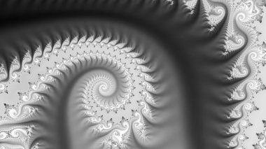 Soyut Bilgisayar Fraktal Tasarımı. Fraktal hiç bitmeyen bir desen. Fraktallar, farklı ölçeklerde kendine benzeyen sonsuz derecede karmaşık kalıplardır. Cep telefonu duvar kağıdı için harika.