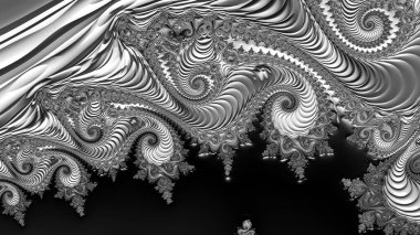 Soyut Bilgisayar Fraktal Tasarımı. Fraktal hiç bitmeyen bir desen. Fraktallar, farklı ölçeklerde kendine benzeyen sonsuz derecede karmaşık kalıplardır. Cep telefonu duvar kağıdı için harika.