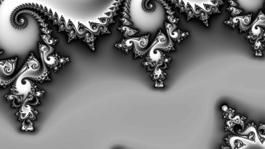 Soyut Bilgisayar Fraktal Tasarımı. Fraktal hiç bitmeyen bir desen. Fraktallar, farklı ölçeklerde kendine benzeyen sonsuz derecede karmaşık kalıplardır. Cep telefonu duvar kağıdı için harika.