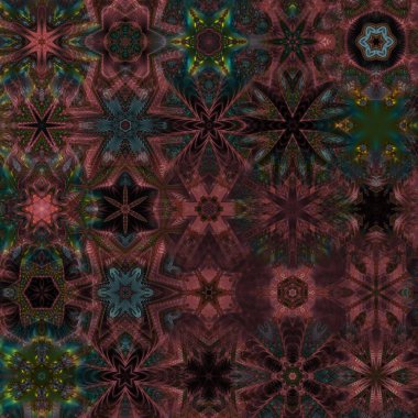 Soyut Bilgisayar Fraktal Tasarımı. Fraktal hiç bitmeyen bir desen. Fraktallar, farklı ölçeklerde kendine benzeyen sonsuz derecede karmaşık kalıplardır. Cep telefonu duvar kağıdı için harika.