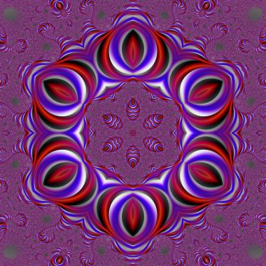 Soyut Bilgisayar Fraktal Tasarımı. Fraktal hiç bitmeyen bir desen. Fraktallar, farklı ölçeklerde kendine benzeyen sonsuz derecede karmaşık kalıplardır. Cep telefonu duvar kağıdı için harika.