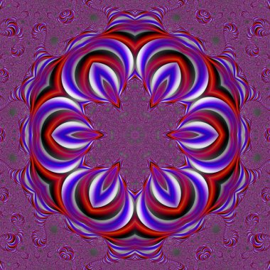 Soyut Bilgisayar Fraktal Tasarımı. Fraktal hiç bitmeyen bir desen. Fraktallar, farklı ölçeklerde kendine benzeyen sonsuz derecede karmaşık kalıplardır. Cep telefonu duvar kağıdı için harika.