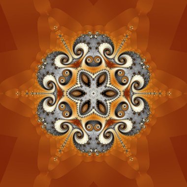 Soyut Bilgisayar Fraktal Tasarımı. Fraktal hiç bitmeyen bir desen. Fraktallar, farklı ölçeklerde kendine benzeyen sonsuz derecede karmaşık kalıplardır. Cep telefonu duvar kağıdı için harika.