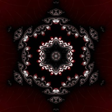 Soyut Bilgisayar Fraktal Tasarımı. Fraktal hiç bitmeyen bir desen. Fraktallar, farklı ölçeklerde kendine benzeyen sonsuz derecede karmaşık kalıplardır. Cep telefonu duvar kağıdı için harika.