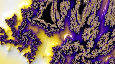 Soyut Bilgisayar Fraktal Tasarımı. Fraktal hiç bitmeyen bir desen. Fraktallar, farklı ölçeklerde kendine benzeyen sonsuz derecede karmaşık kalıplardır. Cep telefonu duvar kağıdı için harika.