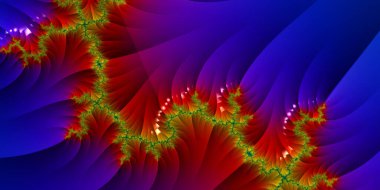 Soyut Bilgisayar Fraktal Tasarımı. Fraktal hiç bitmeyen bir desen. Fraktallar, farklı ölçeklerde kendine benzeyen sonsuz derecede karmaşık kalıplardır. Cep telefonu duvar kağıdı için harika.