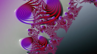 Soyut Bilgisayar Fraktal Tasarımı. Fraktal hiç bitmeyen bir desen. Fraktallar, farklı ölçeklerde kendine benzeyen sonsuz derecede karmaşık kalıplardır. Cep telefonu duvar kağıdı için harika.