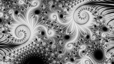 Soyut Bilgisayar Fraktal Tasarımı. Fraktal hiç bitmeyen bir desen. Fraktallar, farklı ölçeklerde kendine benzeyen sonsuz derecede karmaşık kalıplardır. Cep telefonu duvar kağıdı için harika.