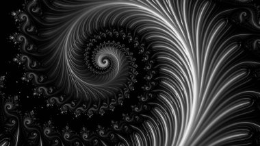 Soyut Bilgisayar Fraktal Tasarımı. Fraktal hiç bitmeyen bir desen. Fraktallar, farklı ölçeklerde kendine benzeyen sonsuz derecede karmaşık kalıplardır. Cep telefonu duvar kağıdı için harika.
