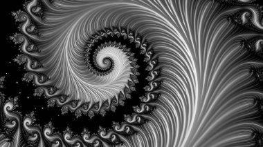 Soyut Bilgisayar Fraktal Tasarımı. Fraktal hiç bitmeyen bir desen. Fraktallar, farklı ölçeklerde kendine benzeyen sonsuz derecede karmaşık kalıplardır. Cep telefonu duvar kağıdı için harika.