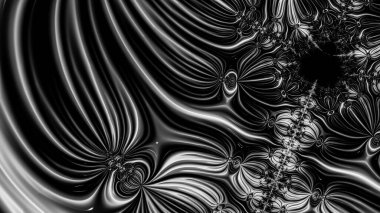 Soyut Bilgisayar Fraktal Tasarımı. Fraktal hiç bitmeyen bir desen. Fraktallar, farklı ölçeklerde kendine benzeyen sonsuz derecede karmaşık kalıplardır. Cep telefonu duvar kağıdı için harika.