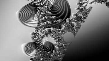 Soyut Bilgisayar Fraktal Tasarımı. Fraktal hiç bitmeyen bir desen. Fraktallar, farklı ölçeklerde kendine benzeyen sonsuz derecede karmaşık kalıplardır. Cep telefonu duvar kağıdı için harika.