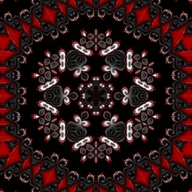 Soyut Bilgisayar Fraktal Tasarımı. Fraktal hiç bitmeyen bir desen. Fraktallar, farklı ölçeklerde kendine benzeyen sonsuz derecede karmaşık kalıplardır. Cep telefonu duvar kağıdı için harika.