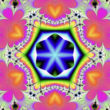 Soyut Bilgisayar Fraktal Tasarımı. Fraktal hiç bitmeyen bir desen. Fraktallar, farklı ölçeklerde kendine benzeyen sonsuz derecede karmaşık kalıplardır. Cep telefonu duvar kağıdı için harika.