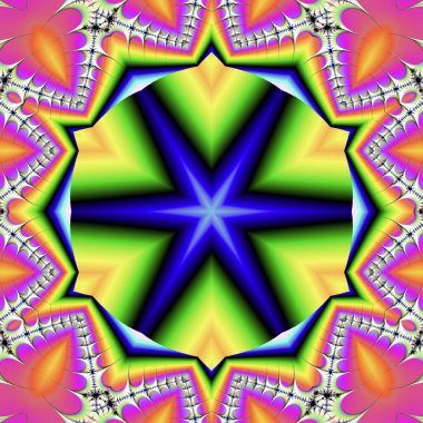 Soyut Bilgisayar Fraktal Tasarımı. Fraktal hiç bitmeyen bir desen. Fraktallar, farklı ölçeklerde kendine benzeyen sonsuz derecede karmaşık kalıplardır. Cep telefonu duvar kağıdı için harika.