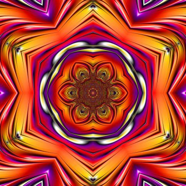 Soyut Bilgisayar Fraktal Tasarımı. Fraktal hiç bitmeyen bir desen. Fraktallar, farklı ölçeklerde kendine benzeyen sonsuz derecede karmaşık kalıplardır. Cep telefonu duvar kağıdı için harika.