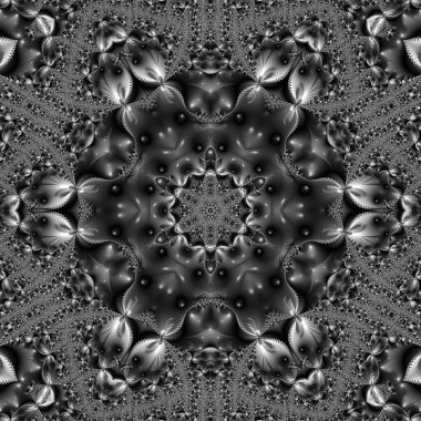 Soyut Bilgisayar Fraktal Tasarımı. Fraktal hiç bitmeyen bir desen. Fraktallar, farklı ölçeklerde kendine benzeyen sonsuz derecede karmaşık kalıplardır. Cep telefonu duvar kağıdı için harika.