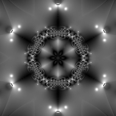 Soyut Bilgisayar Fraktal Tasarımı. Fraktal hiç bitmeyen bir desen. Fraktallar, farklı ölçeklerde kendine benzeyen sonsuz derecede karmaşık kalıplardır. Cep telefonu duvar kağıdı için harika.