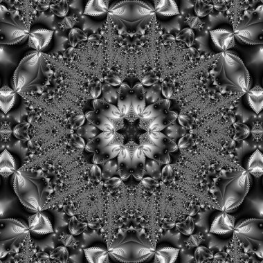 Soyut Bilgisayar Fraktal Tasarımı. Fraktal hiç bitmeyen bir desen. Fraktallar, farklı ölçeklerde kendine benzeyen sonsuz derecede karmaşık kalıplardır. Cep telefonu duvar kağıdı için harika.