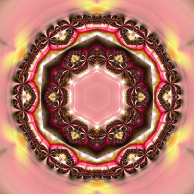 Soyut Bilgisayar Fraktal Tasarımı. Fraktal hiç bitmeyen bir desen. Fraktallar, farklı ölçeklerde kendine benzeyen sonsuz derecede karmaşık kalıplardır. Cep telefonu duvar kağıdı için harika.