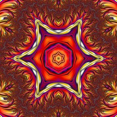 Soyut Bilgisayar Fraktal Tasarımı. Fraktal hiç bitmeyen bir desen. Fraktallar, farklı ölçeklerde kendine benzeyen sonsuz derecede karmaşık kalıplardır. Cep telefonu duvar kağıdı için harika.