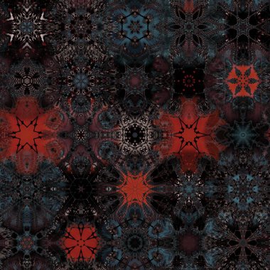 Soyut Bilgisayar Fraktal Tasarımı. Fraktal hiç bitmeyen bir desen. Fraktallar, farklı ölçeklerde kendine benzeyen sonsuz derecede karmaşık kalıplardır. Cep telefonu duvar kağıdı için harika.