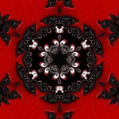 Soyut Bilgisayar Fraktal Tasarımı. Fraktal hiç bitmeyen bir desen. Fraktallar, farklı ölçeklerde kendine benzeyen sonsuz derecede karmaşık kalıplardır. Cep telefonu duvar kağıdı için harika.